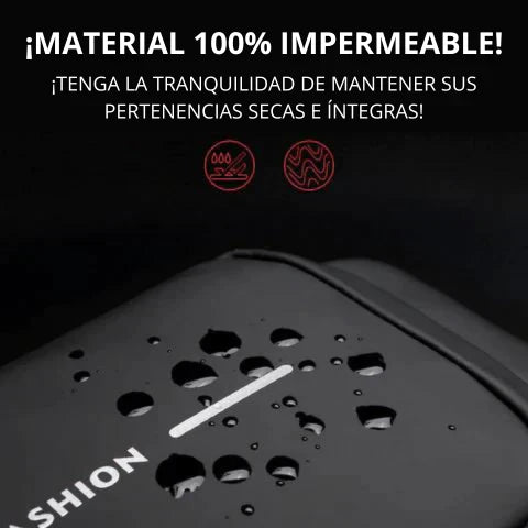 Bandolera/Shoulder Bag™ - Antirrobo Impermeable Negro🖤