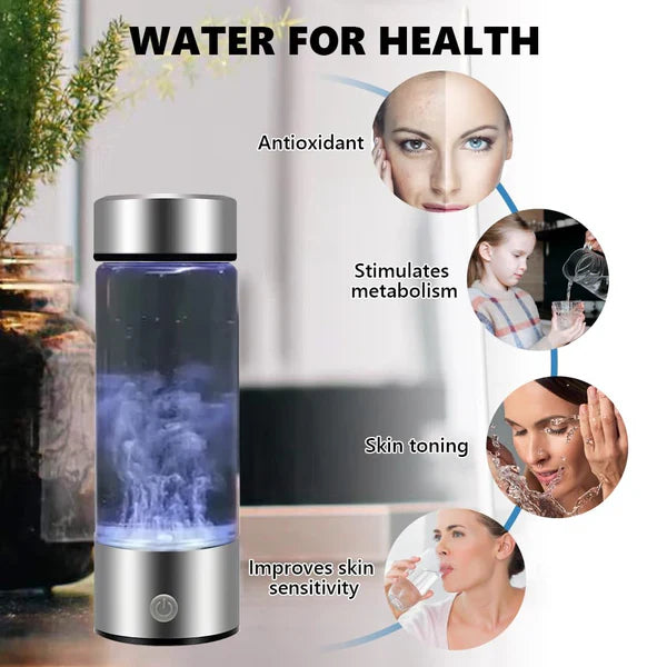 Generador portátil de agua hidrogenada