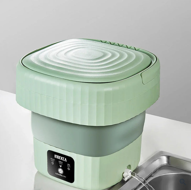 Mini Lavadora Portatil con Secado 🧼👕, Fácil de transportar