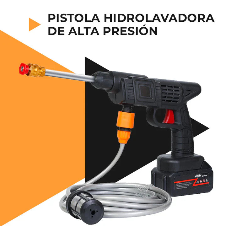 Pistola Lavadora Portátil 💦(Super Potente💪) doble bateria🔋