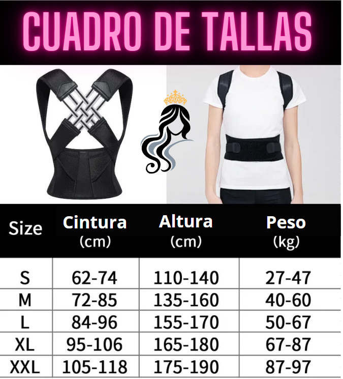Corrector De Postura Ortopédico Unisex®