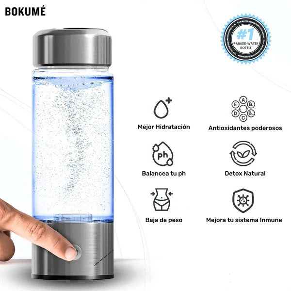 Generador portátil de agua hidrogenada